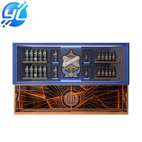 High-end wooden wine cabinet