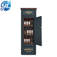European classic wooden wine display stand