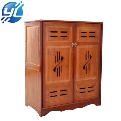 Factory Wholesale Price Wooden Shoe Rack Display Stand Cabinet