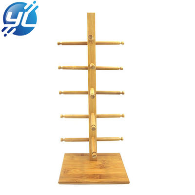 Retail Bamboo Display Stand For Glasses Popular Display Design